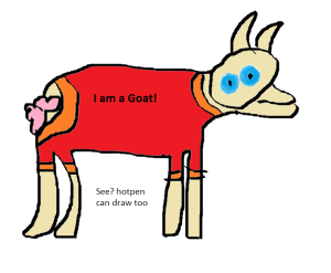 I am a goat